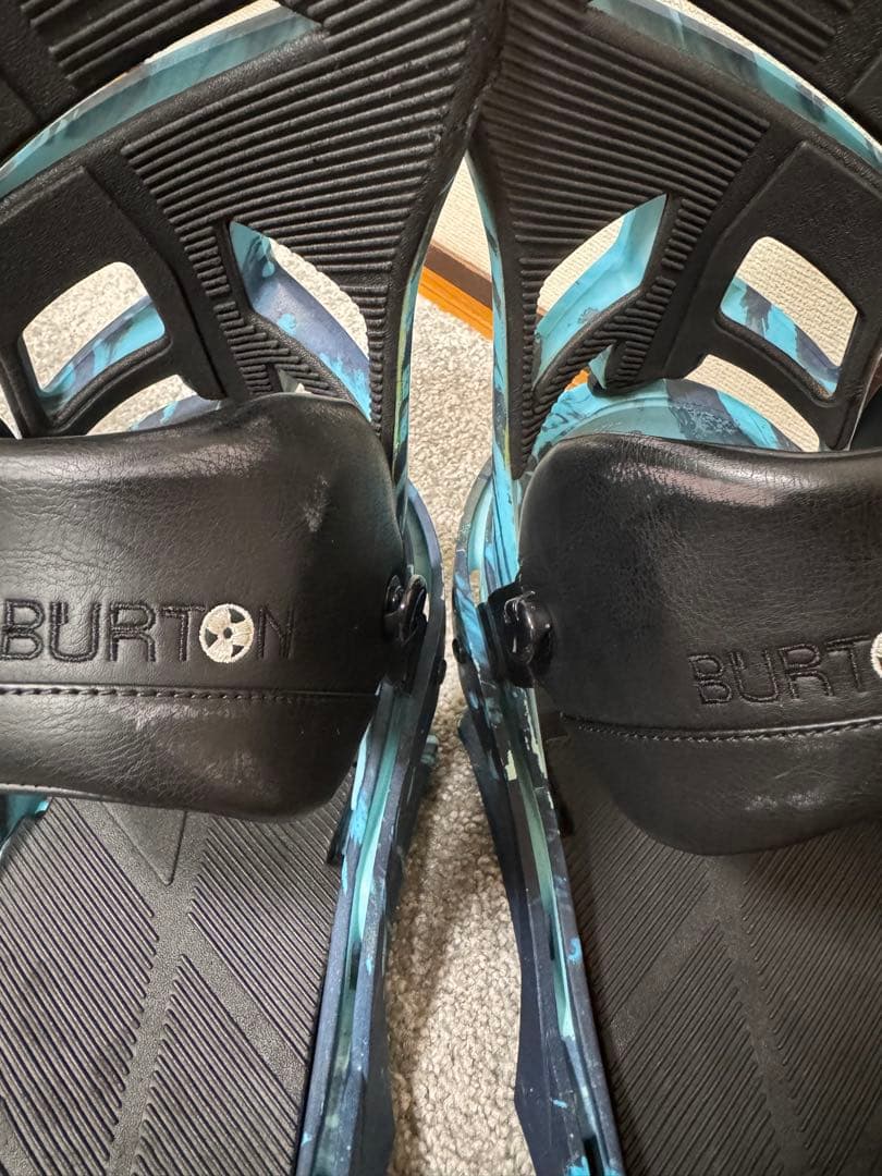 Burton Mission ビンディング 黒/青
