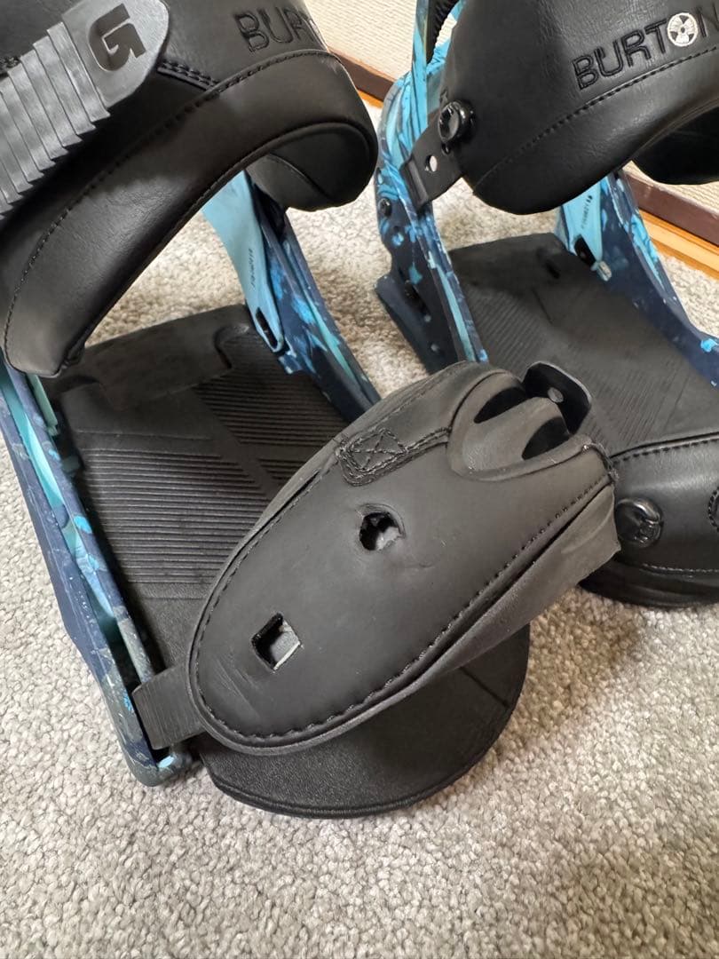 Burton Mission ビンディング 黒/青
