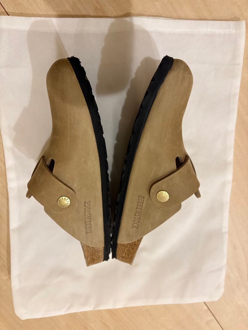 BIRKENSTOCK BostonBigBuckle タバコブラウン　ビルケン