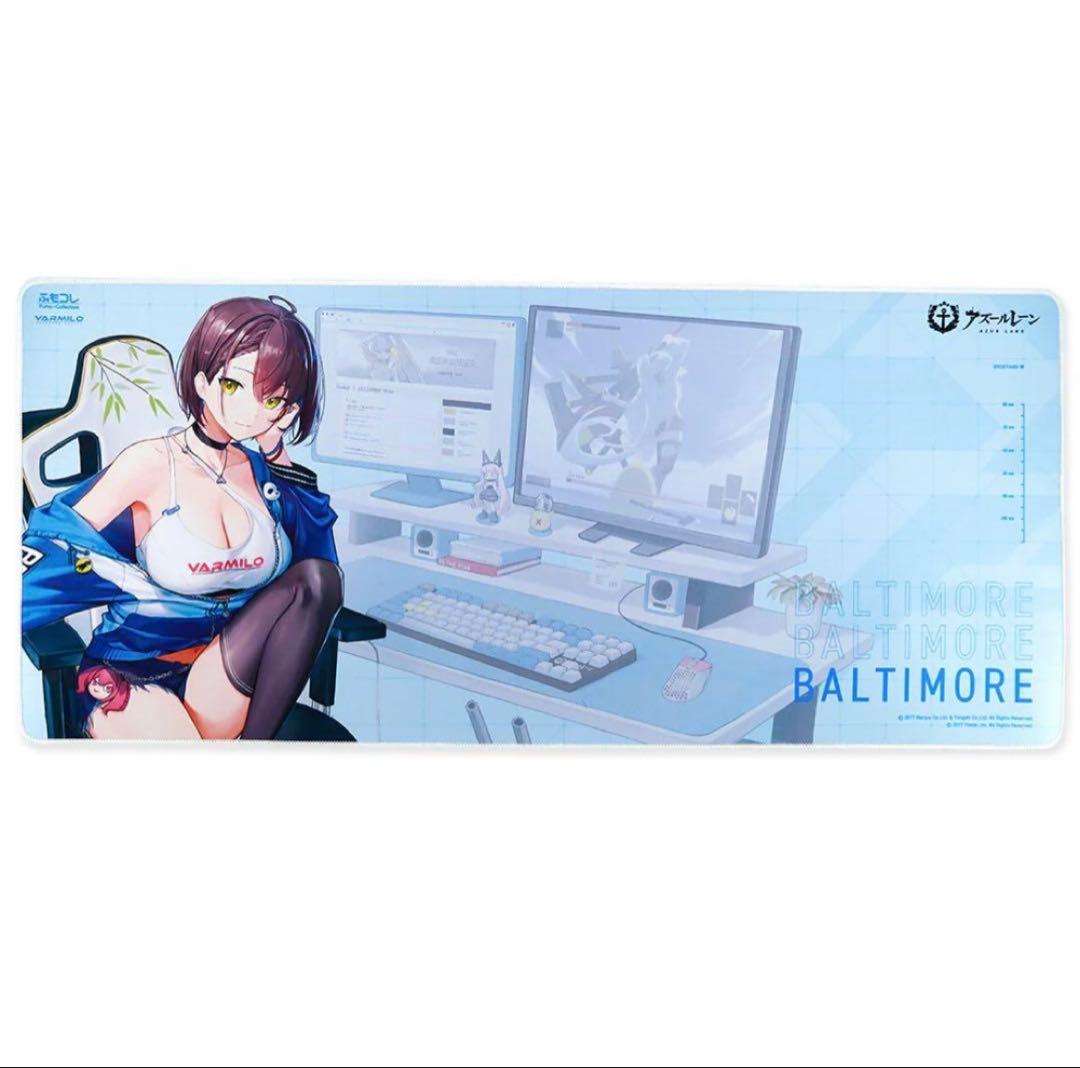 Varmilo ふもコレ ボルチモア ゲーミングマウスパッド アズレン
