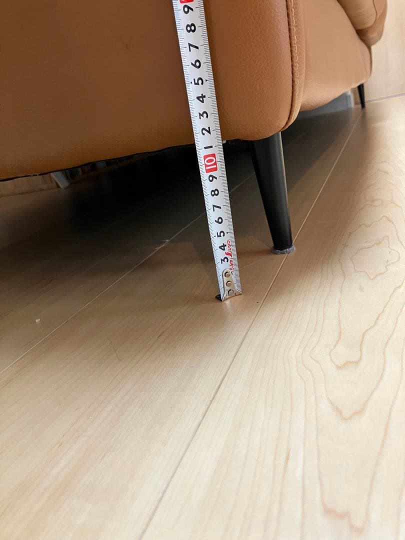 ニトリ ボルトン レザーソファ 3人掛け