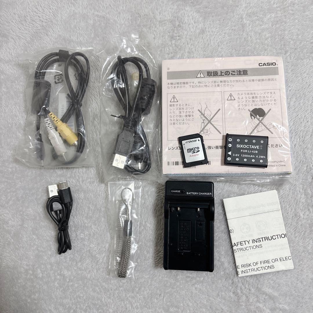 ✨CASIO EXILIM EX-Z800 ピンク 動作品 デジカメ　コンデジ