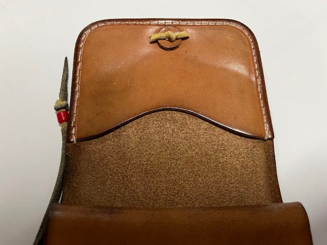 ゴローズ　角型小銭入れ　サドル　レザー