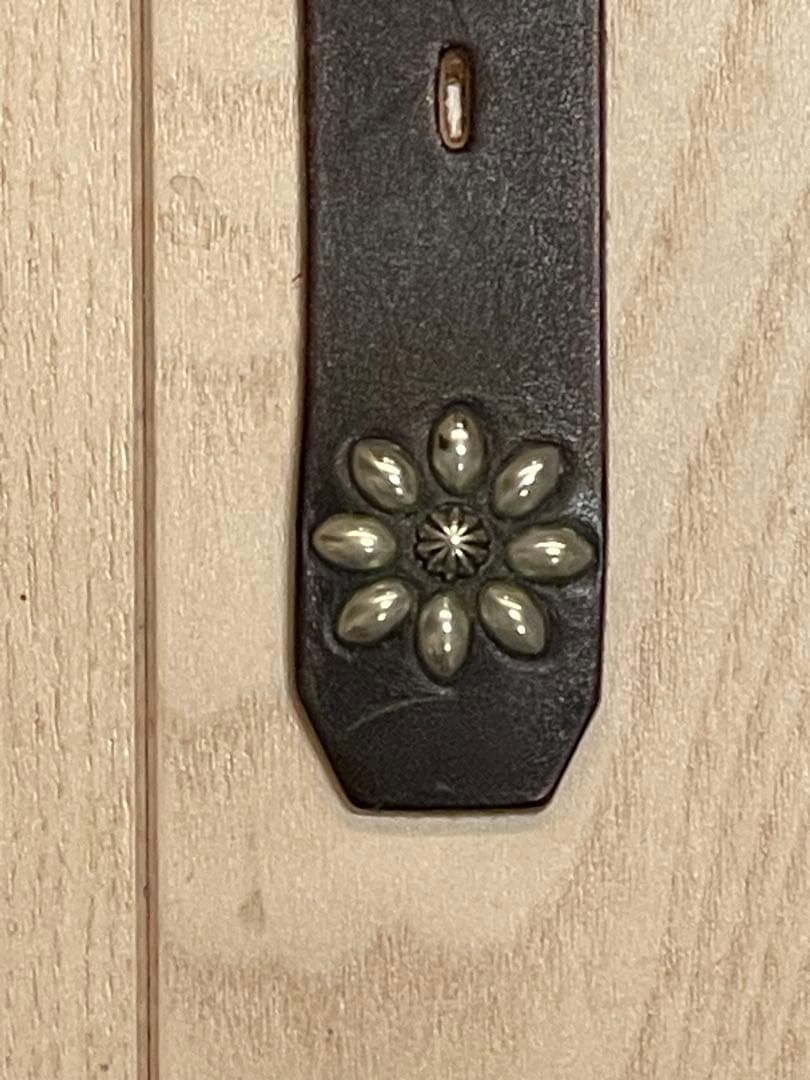 HTC スタッズベルト　アンブレラスタッズ ブラック　34