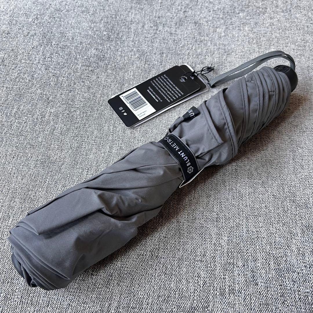 【未使用】BLUNT 折りたたみ傘 Metro チャコールグレー