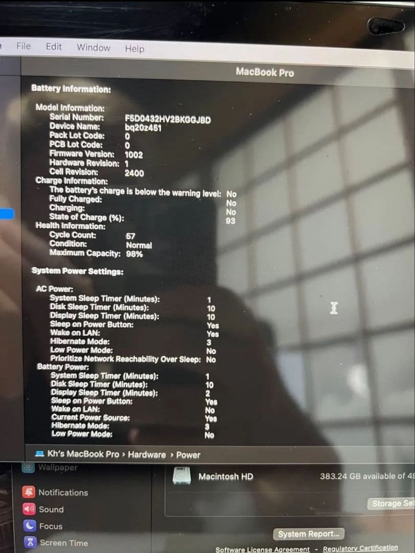 c*9様 カ*ン様 M1チップ搭載のほぼ未使用のApple MacBook Pr