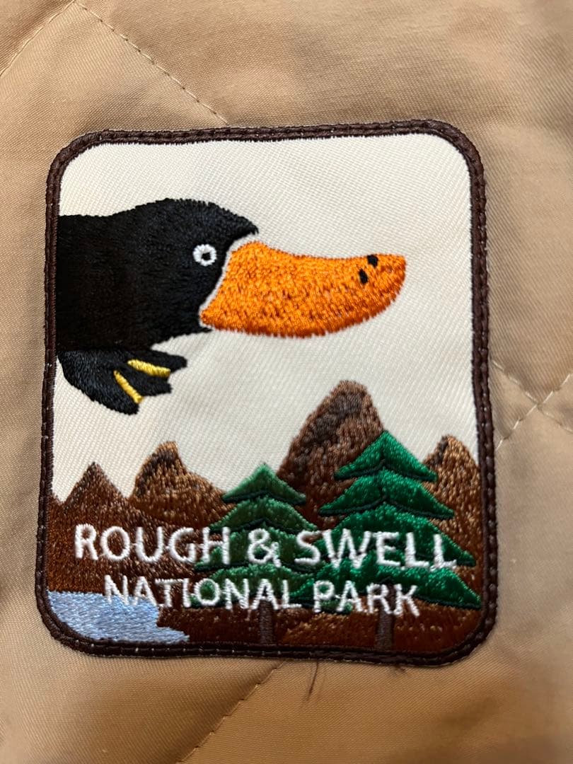 ラ*ニ様 rough&swell ラフアンドスウェル 中綿ブルゾン　Mサイズ