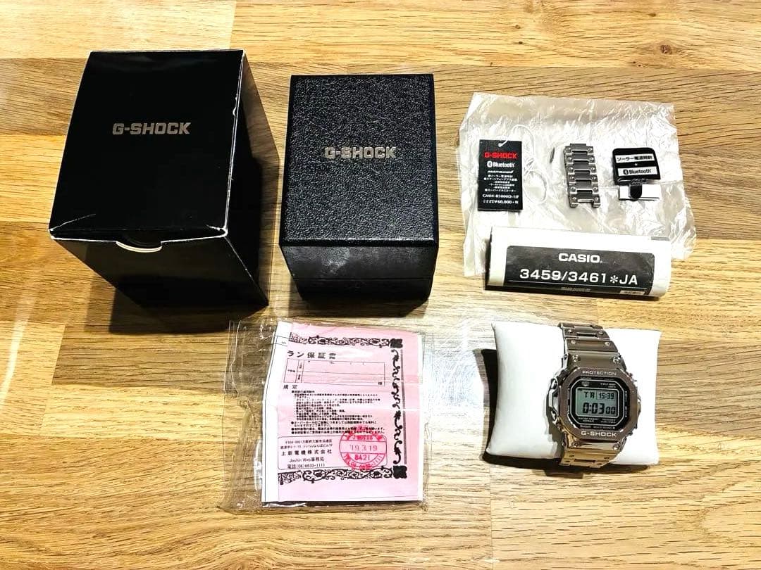 G-SHOCK GMW-B5000D-1JF フルメタル　Bluetooth