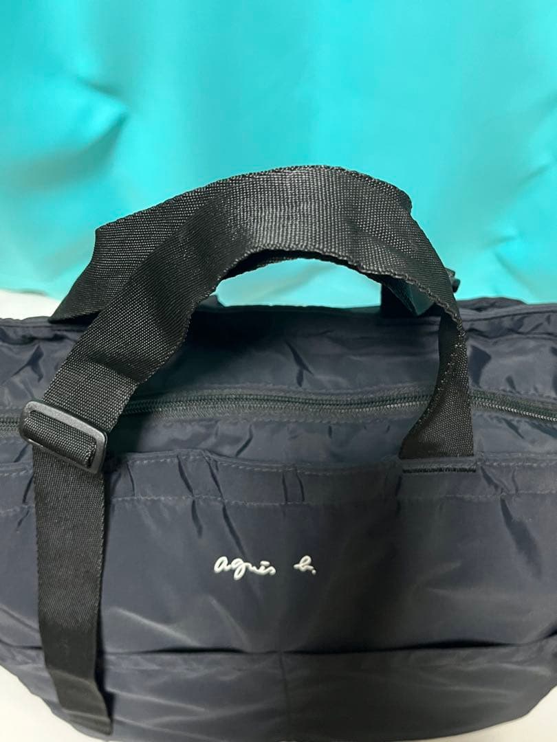 アニエスベー ロゴ ペアレンツバッグ マザーズバッグ 2way リュック