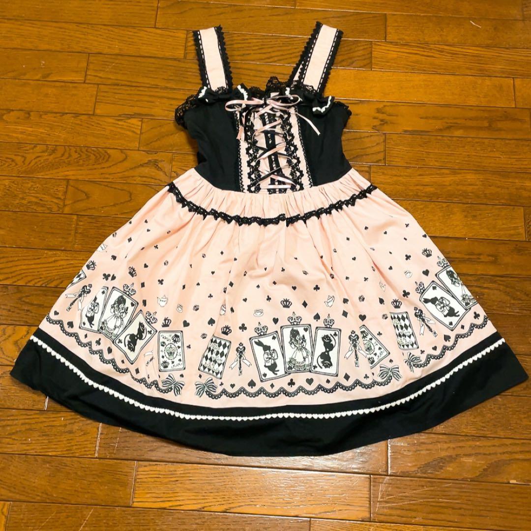 MAXICIMAM ゴスロリドレス アリス柄