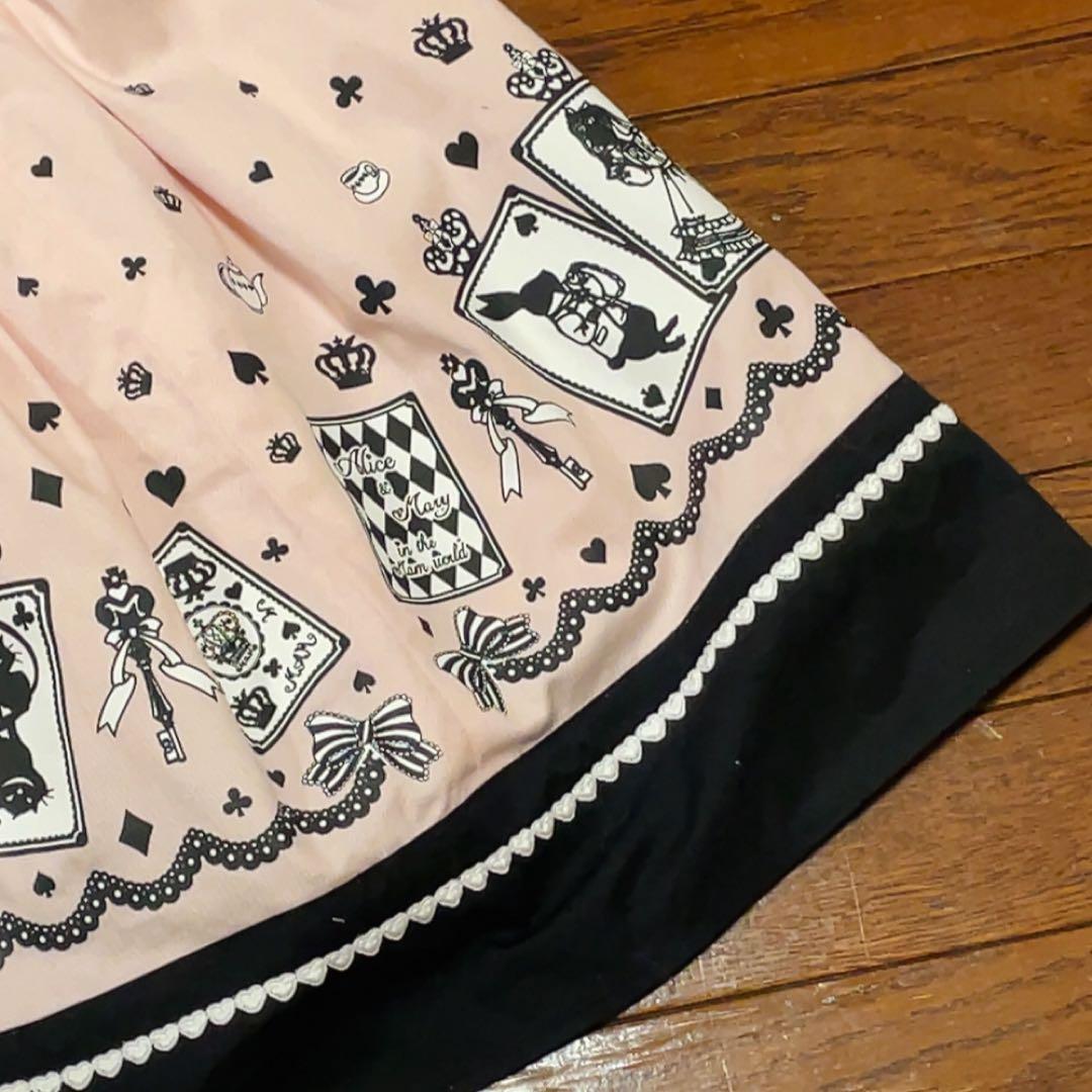 MAXICIMAM ゴスロリドレス アリス柄