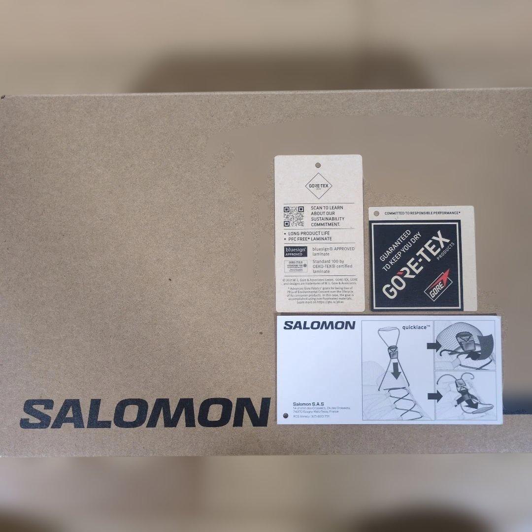 SALOMON XT‐6 GORE‐TEX スニーカー 26cm 箱 タグあり