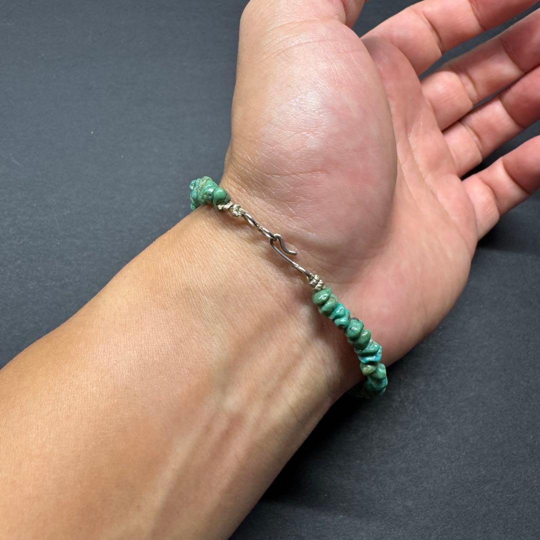 【silver925×ターコイズ】インディアンジュエリー ブレスレット