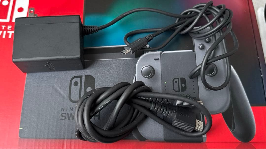 NintendoSwitch 本体セット+ジョイコン2つセット箱無し