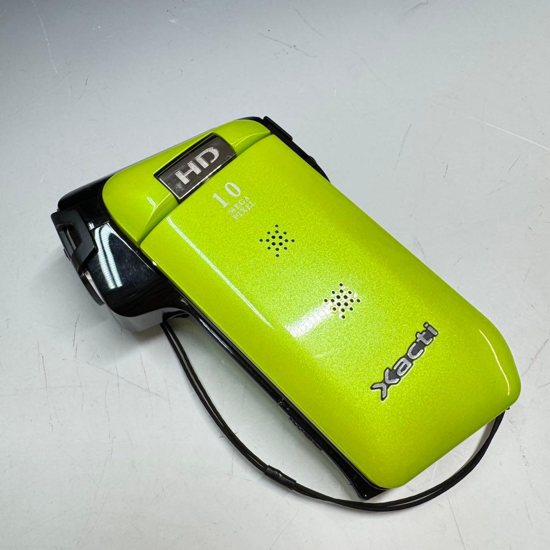 SANYOデジタルムービーカメラ　Xacti DMX-CG11 グリーン