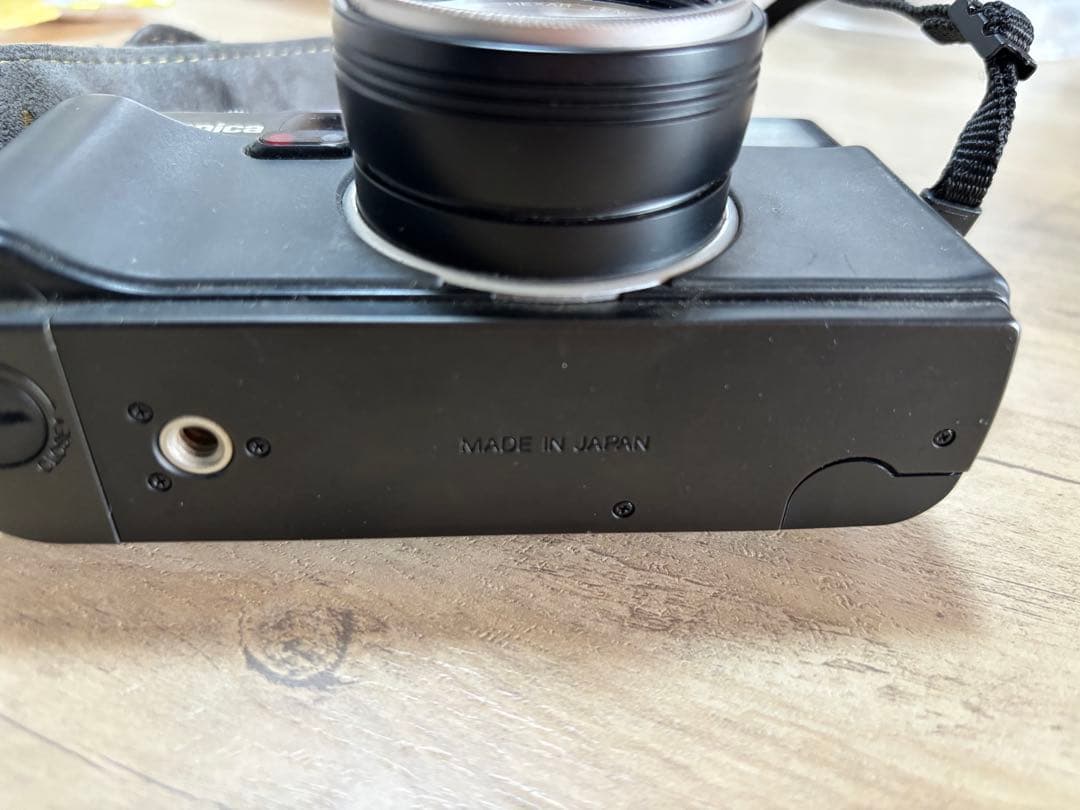 Konica Hexar カメラ、ストラップ、フラッシュセット