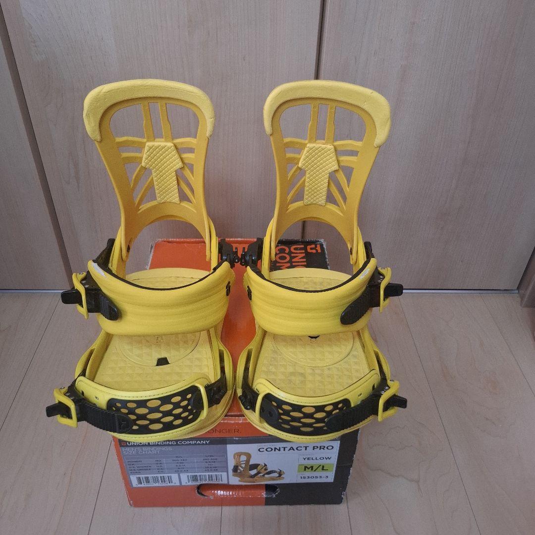 UNION スノーボード ビンディング コンタクト プロ M サイズ