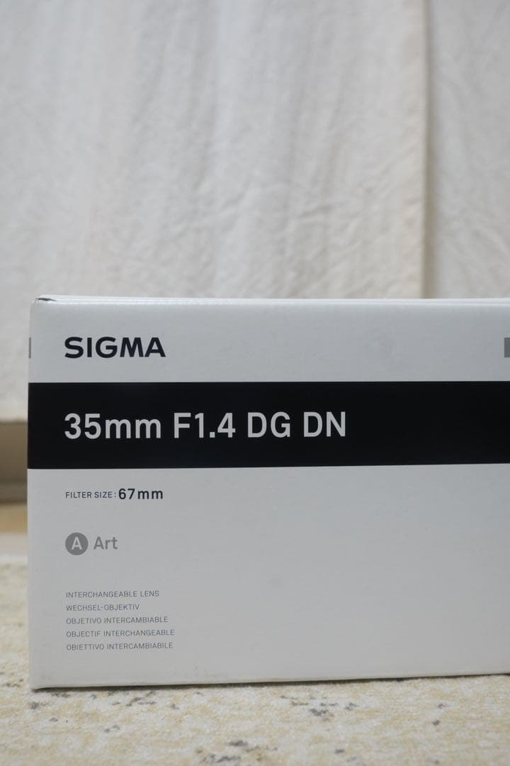 SIGMA 35mm F1.4 DG DN Lマウントレンズ
