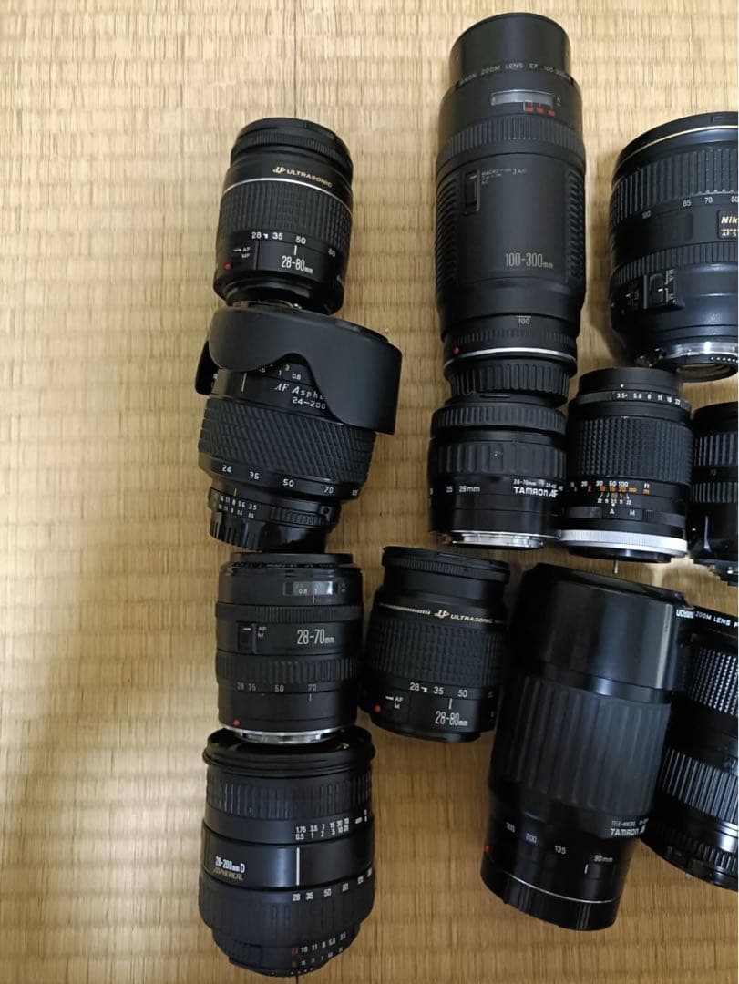 カメラレンズ　まとめ売り　ジャンク