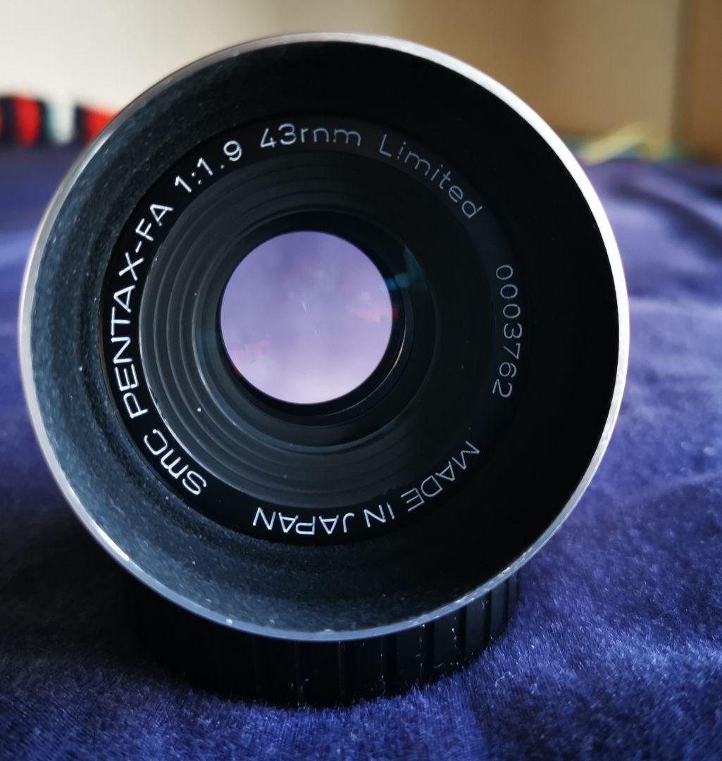 【ジャンク】PENTAX FA 43mm F1.9 Limitedレンズ