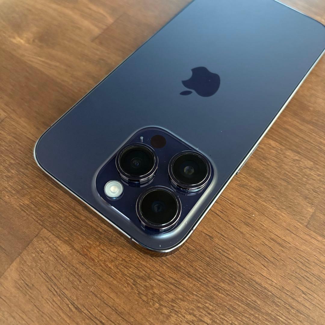 【美品✨】Apple iPhone 14 Pro ディープパープル本体 256G