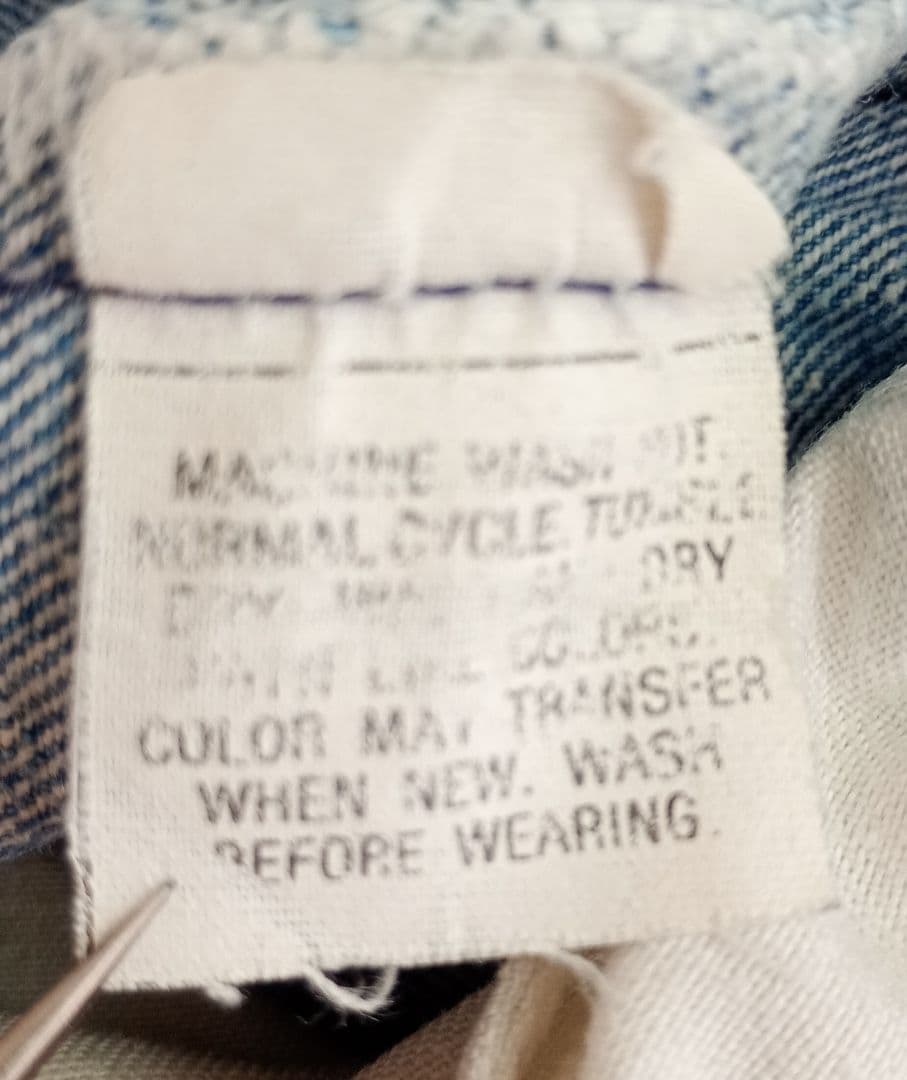 Levi's 501 USA製 80年代 W34L32表記（オリジナルレングス）