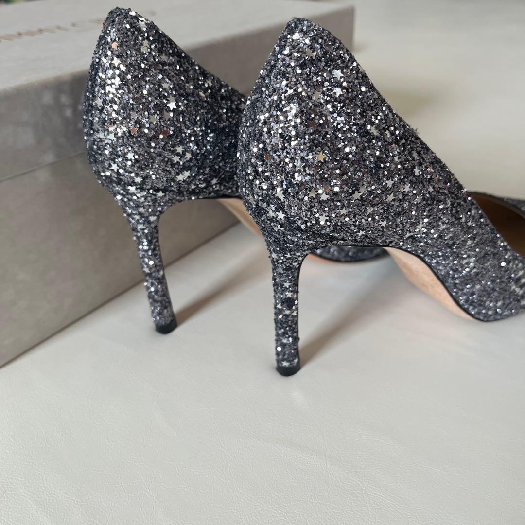 最終値下げ　JIMMY CHOO ROMY 85 ハイヒール 23.5センチ