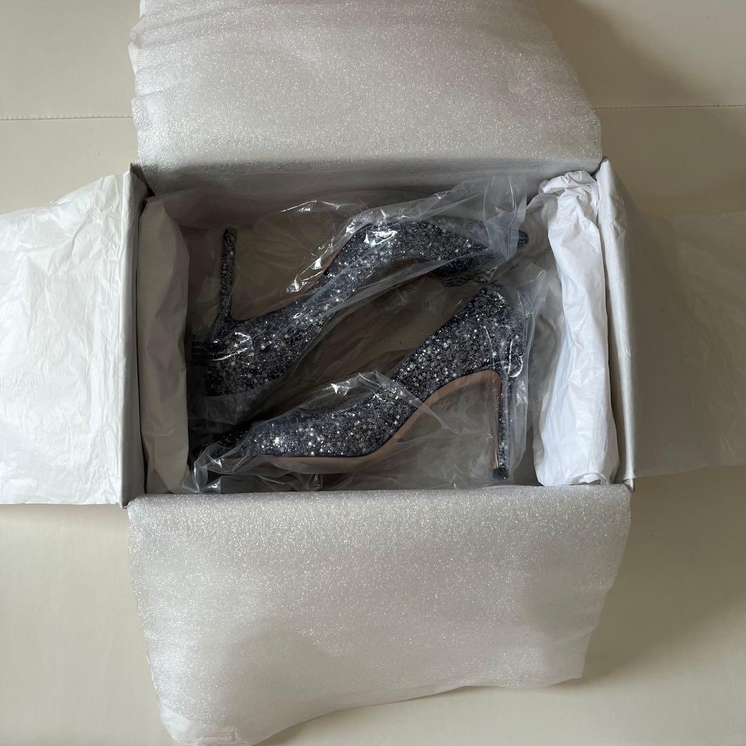 最終値下げ　JIMMY CHOO ROMY 85 ハイヒール 23.5センチ