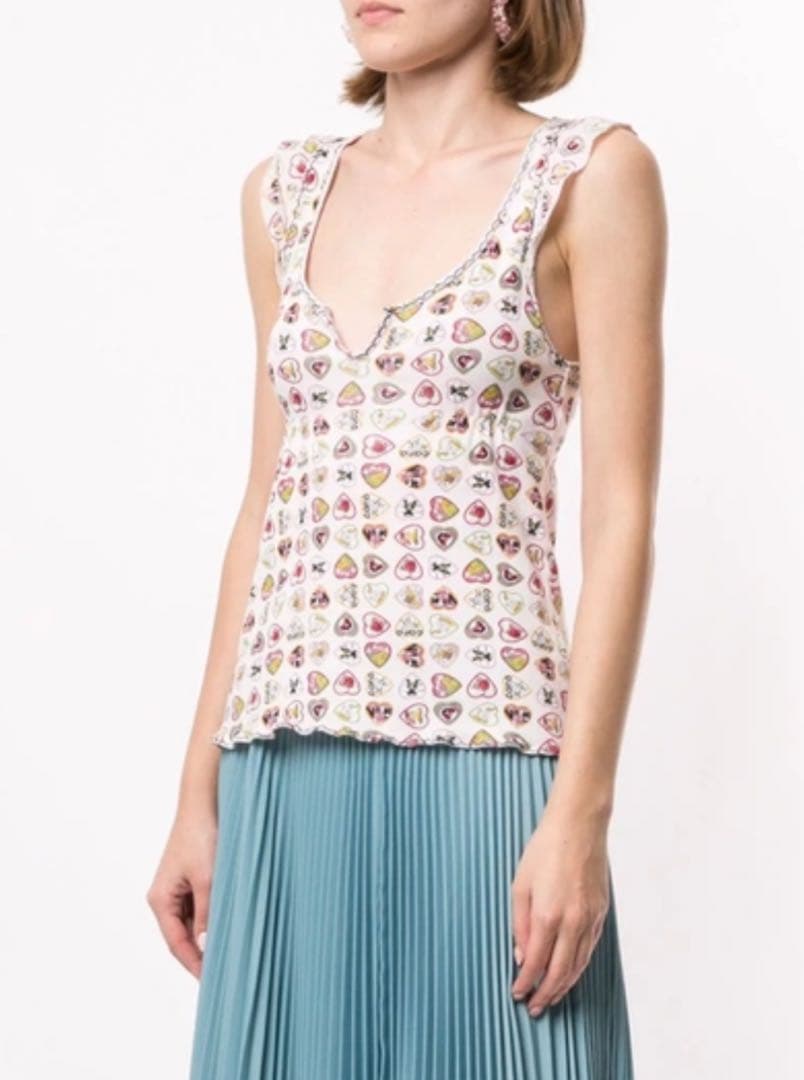 ♡CHANEL♡シャネル バレンタイン 限定 キャミソール トップス ハート