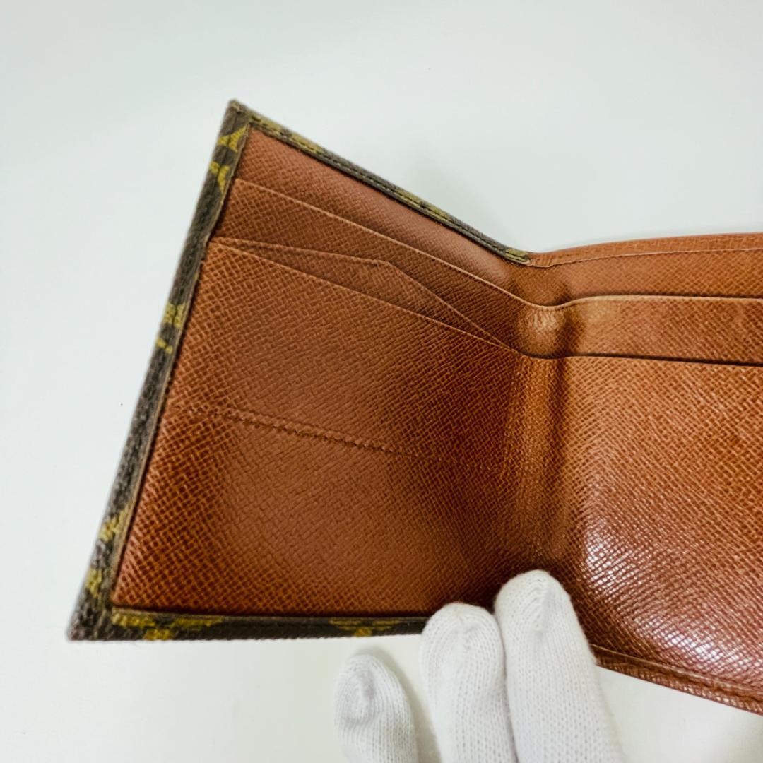 ルイ・ヴィトン モノグラム ポルトモネ・ビエ・カルトクレディ 三つ折り財布