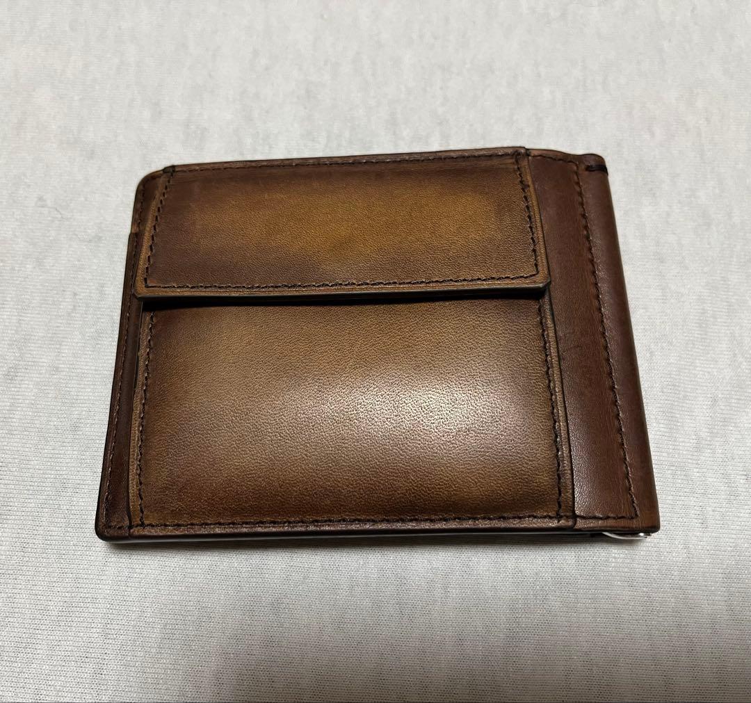 【Berluti】ベルルッティ フィギュア  スクリットレザー ウォレット