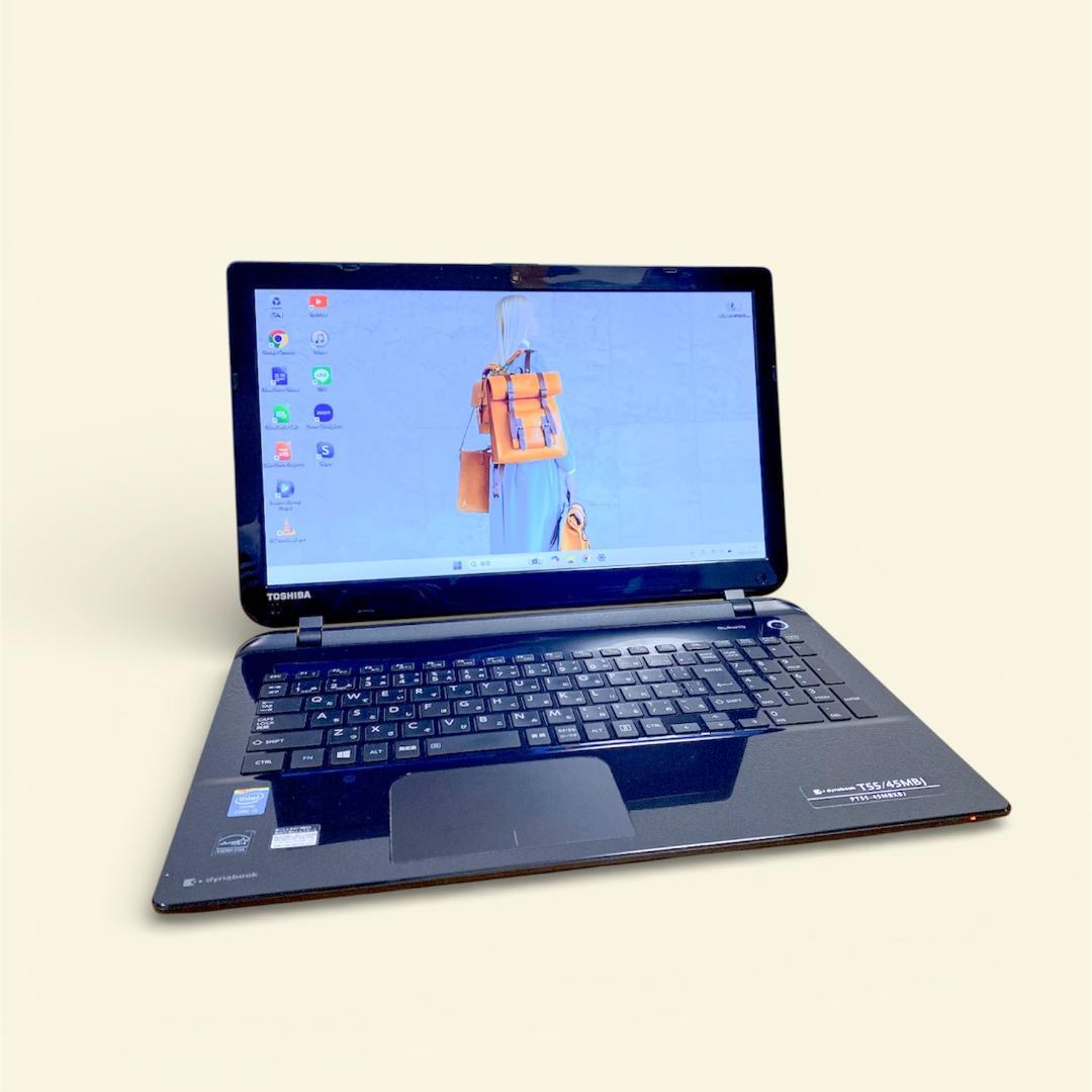 【訳アリ】大容量1TB✨メモリ8GB Webカメラ すぐ使える東芝ノートパソコン