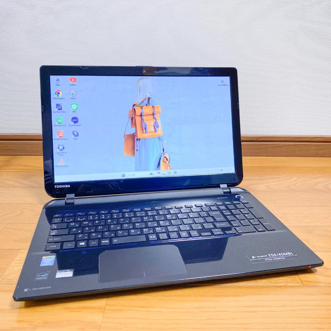 【訳アリ】大容量1TB✨メモリ8GB Webカメラ すぐ使える東芝ノートパソコン