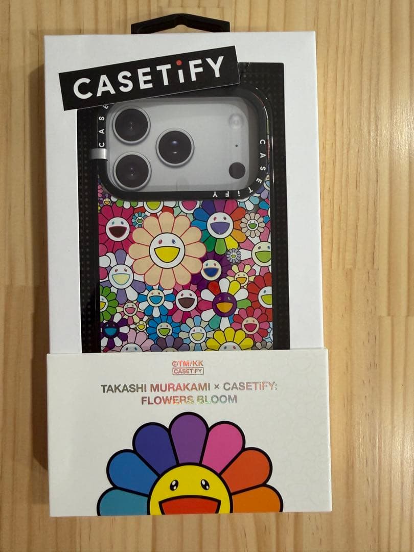 CASETiFY✖️村上隆 第３章フラワー(レインボー )iPhone17Pro用