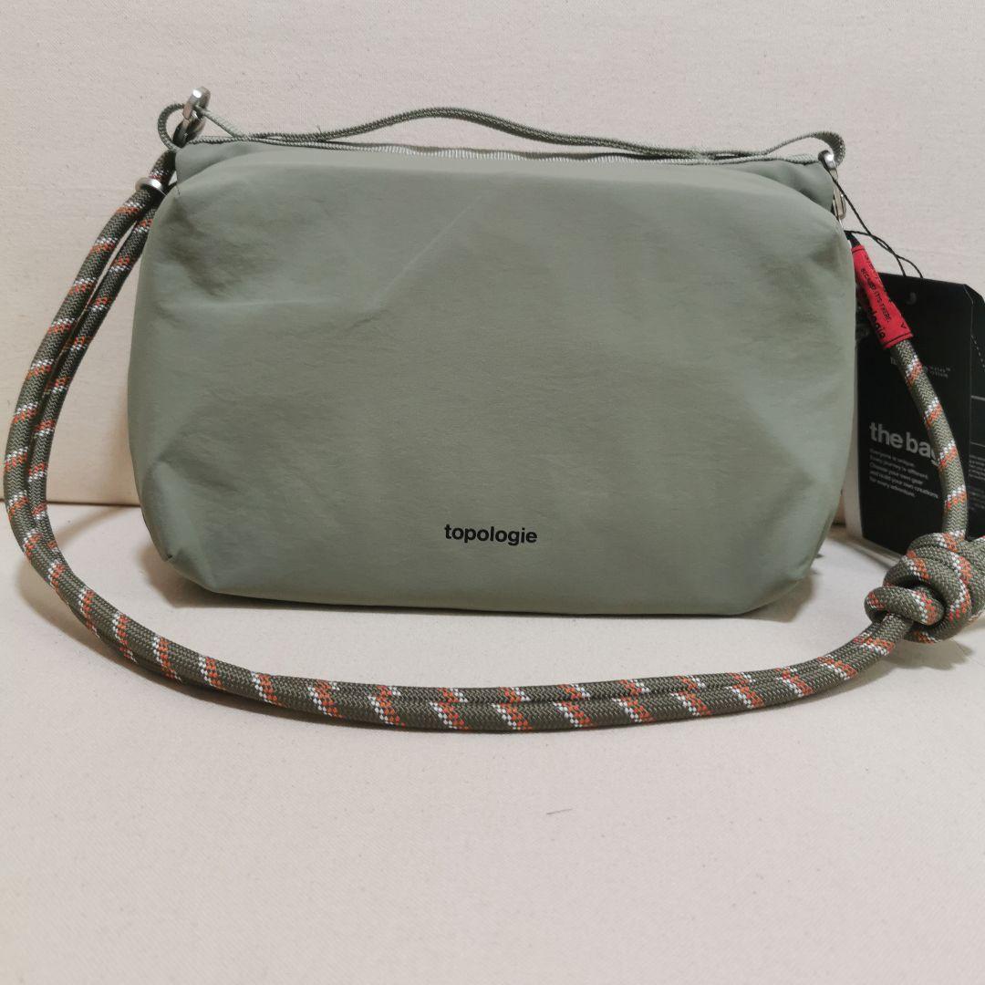 Topologie もみじ緑 ショルダーバッグ 限定逸品 街で最も注目