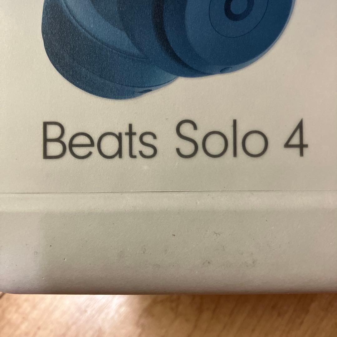 Beats Solo 4 ワイヤレスヘッドホン 青