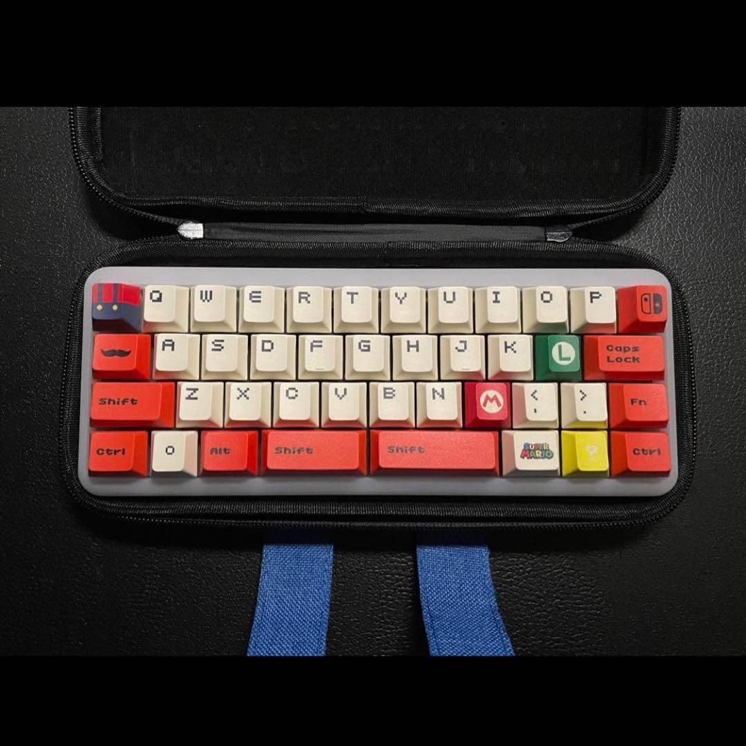 マリオ　キーボード　40% メカニカル