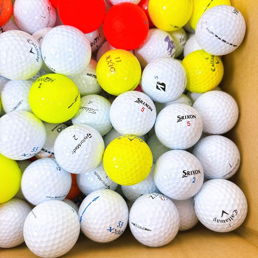 ロストボール　中古ゴルフボール　381個／キャロウェイ・テーラーメイド、他