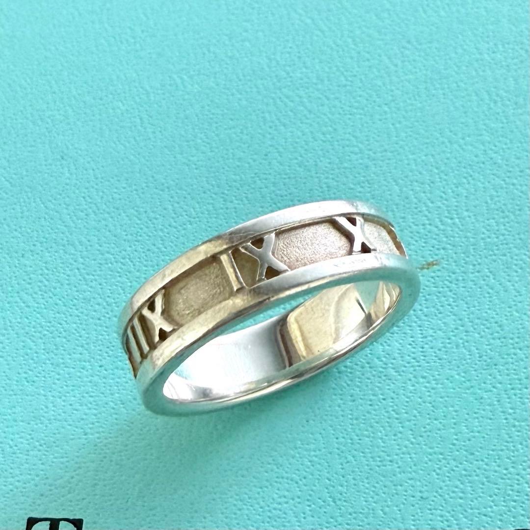 TIFFANY ティファニー アトラス リング シルバー 925 希少 18号