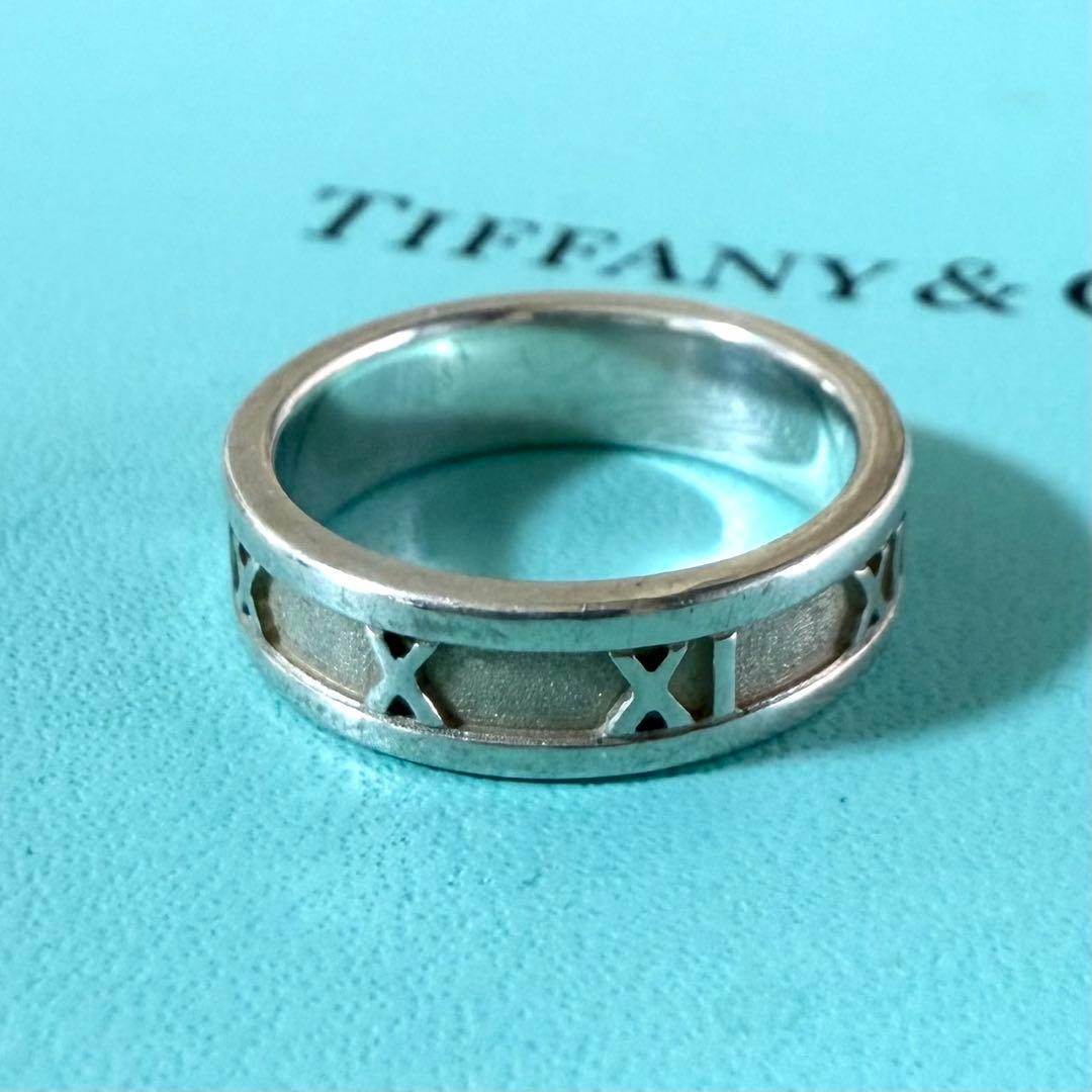 TIFFANY ティファニー アトラス リング シルバー 925 希少 18号