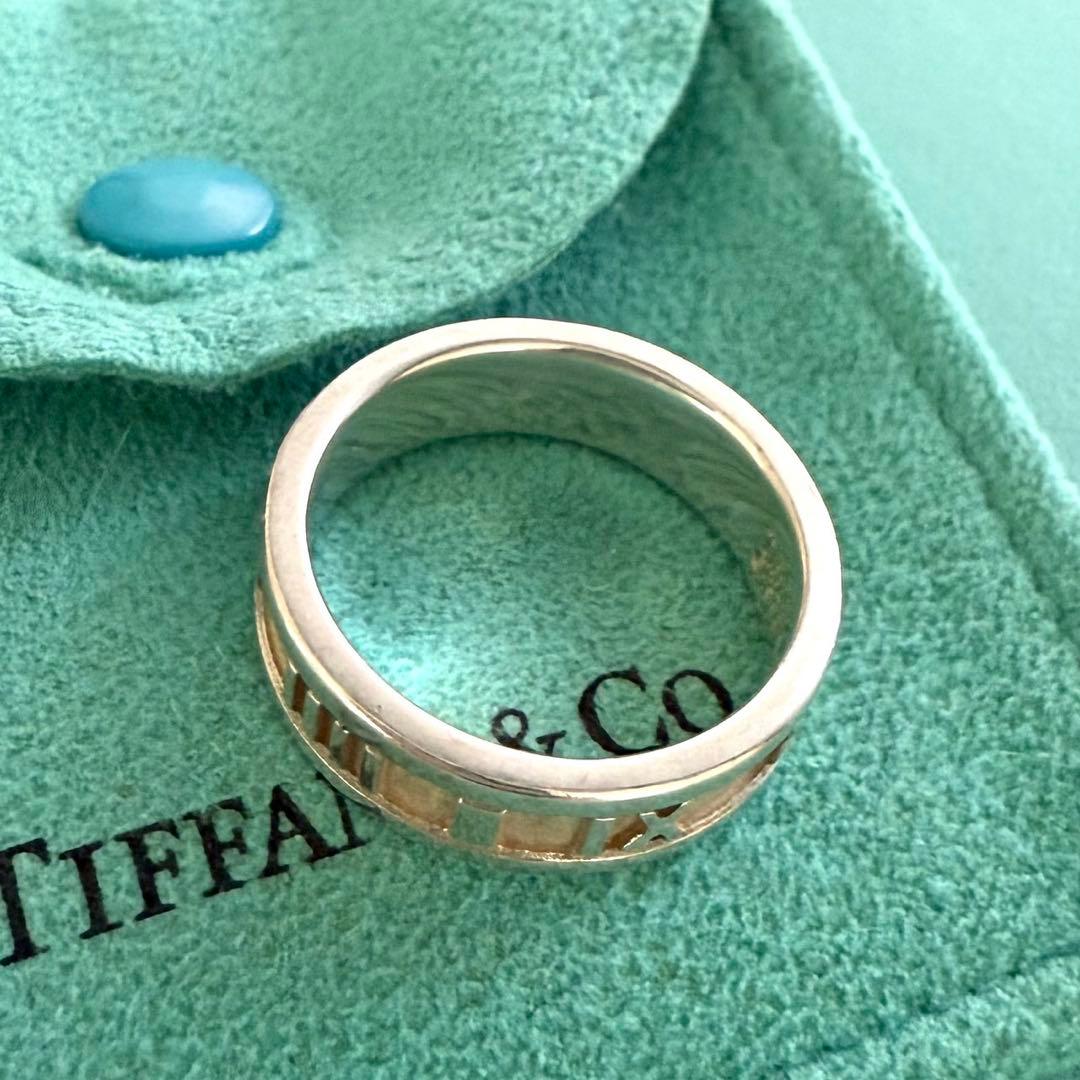 TIFFANY ティファニー アトラス リング シルバー 925 希少 18号