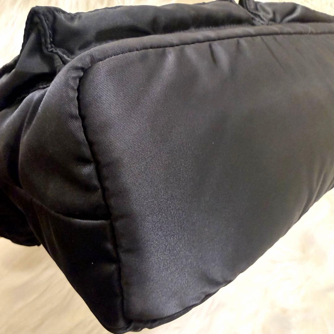 【美品】PORTER（ポーター）タンカー ミニ ハンドバッグ トートバッグ 黒