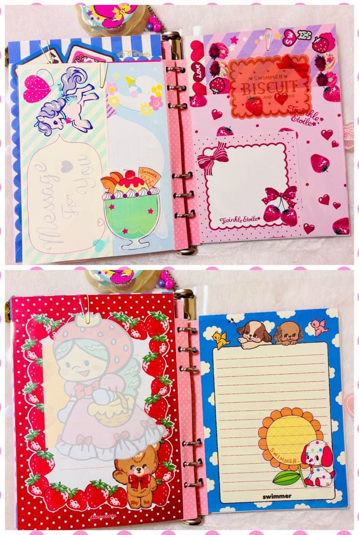 おすそ分けファイル　A5バインダー　【特別大容量　限定1点】　スイマーのみ