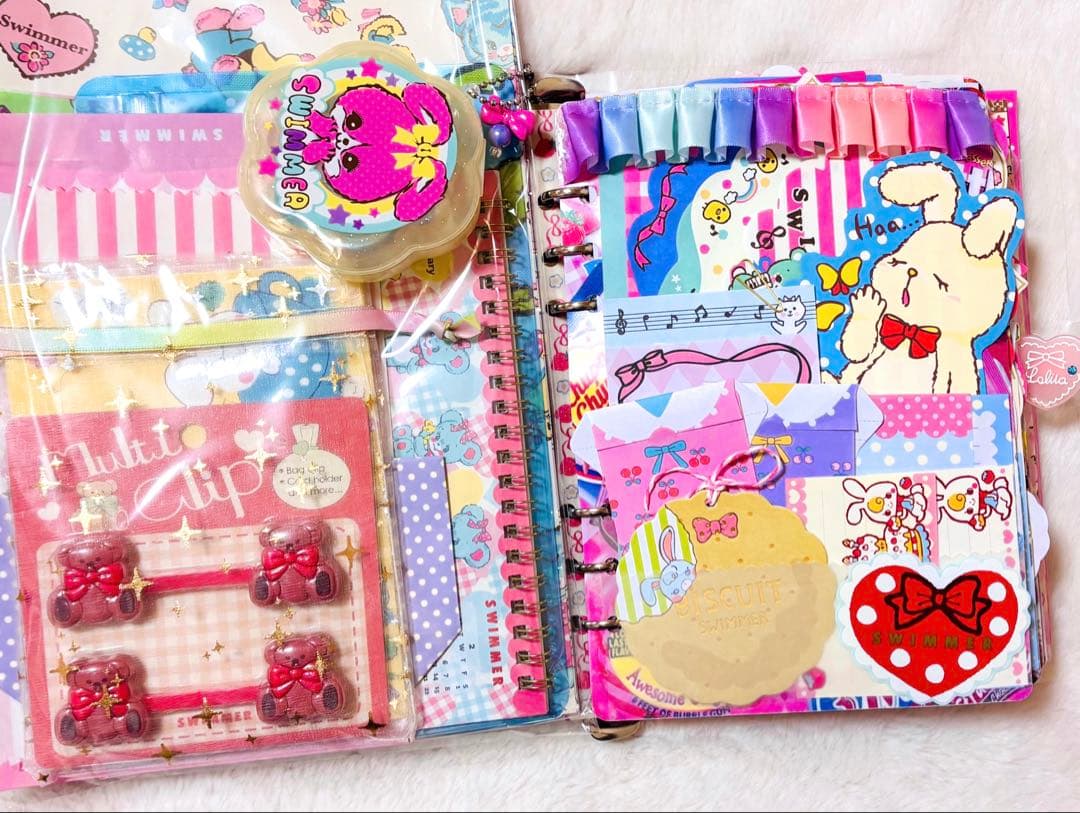 おすそ分けファイル　A5バインダー　【特別大容量　限定1点】　スイマーのみ