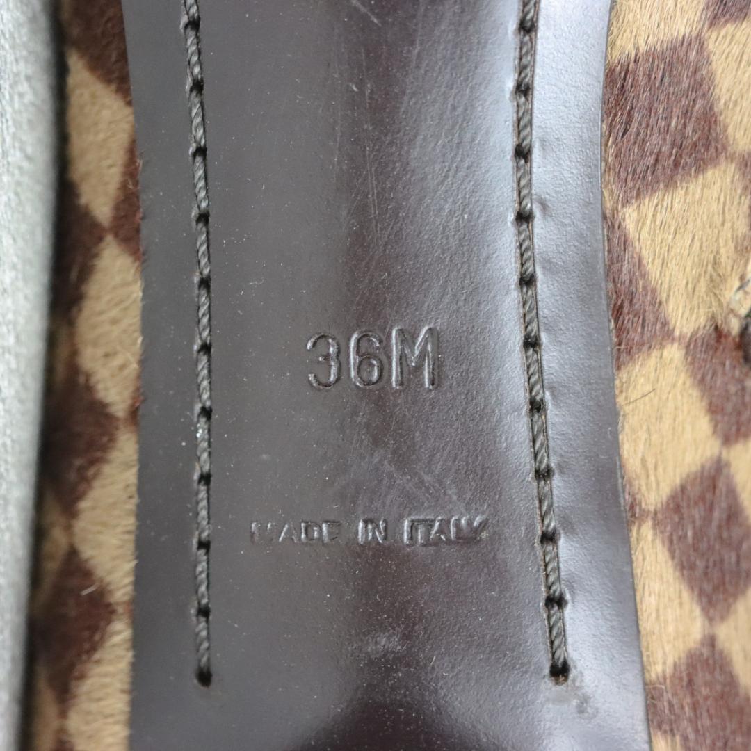 LOUIS VUITTON / ルイ・ヴィトン ダミエ はらこ ヒール