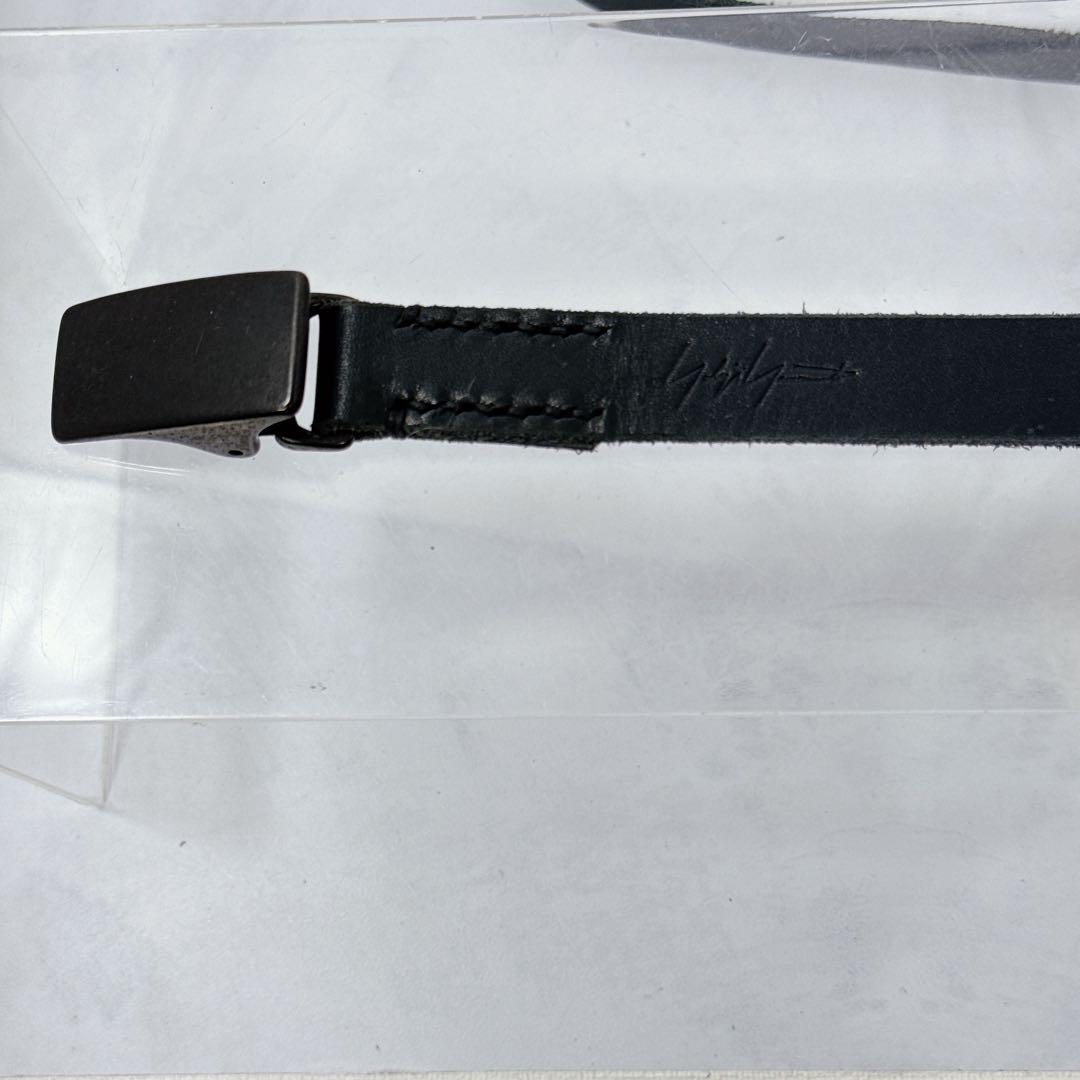 【絶盤】Yohji Yamamoto プールオムthicknume レザーベルト