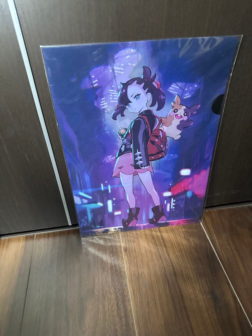 ポケモンセンターオンライン受注生産フィギュア　マリィ&モルペコ クリアファイル付