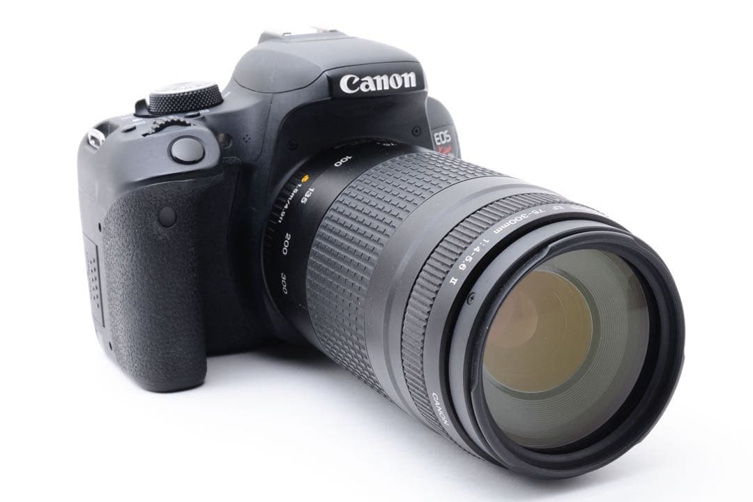 canon kiss x9i/望遠レンズセット/CANON EF 75-300㎜