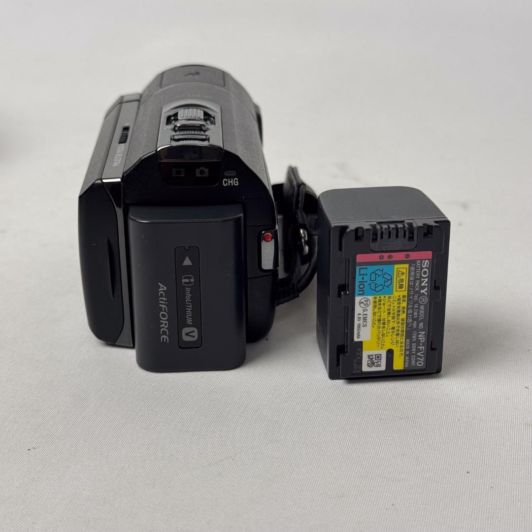 【美品 】SONY HDビデオカメラ HDR-PJ590 バッテリー2個付