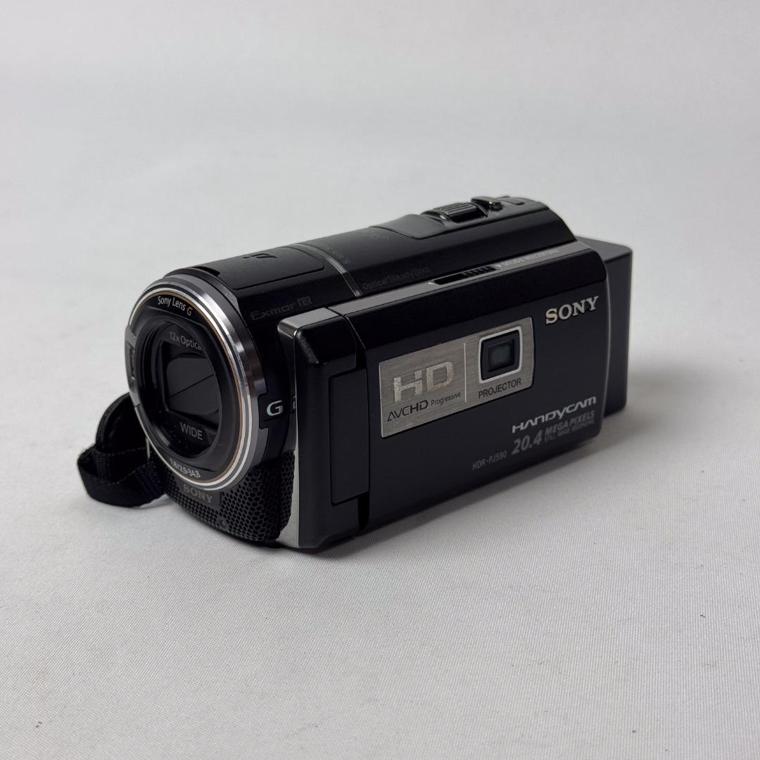【美品 】SONY HDビデオカメラ HDR-PJ590 バッテリー2個付